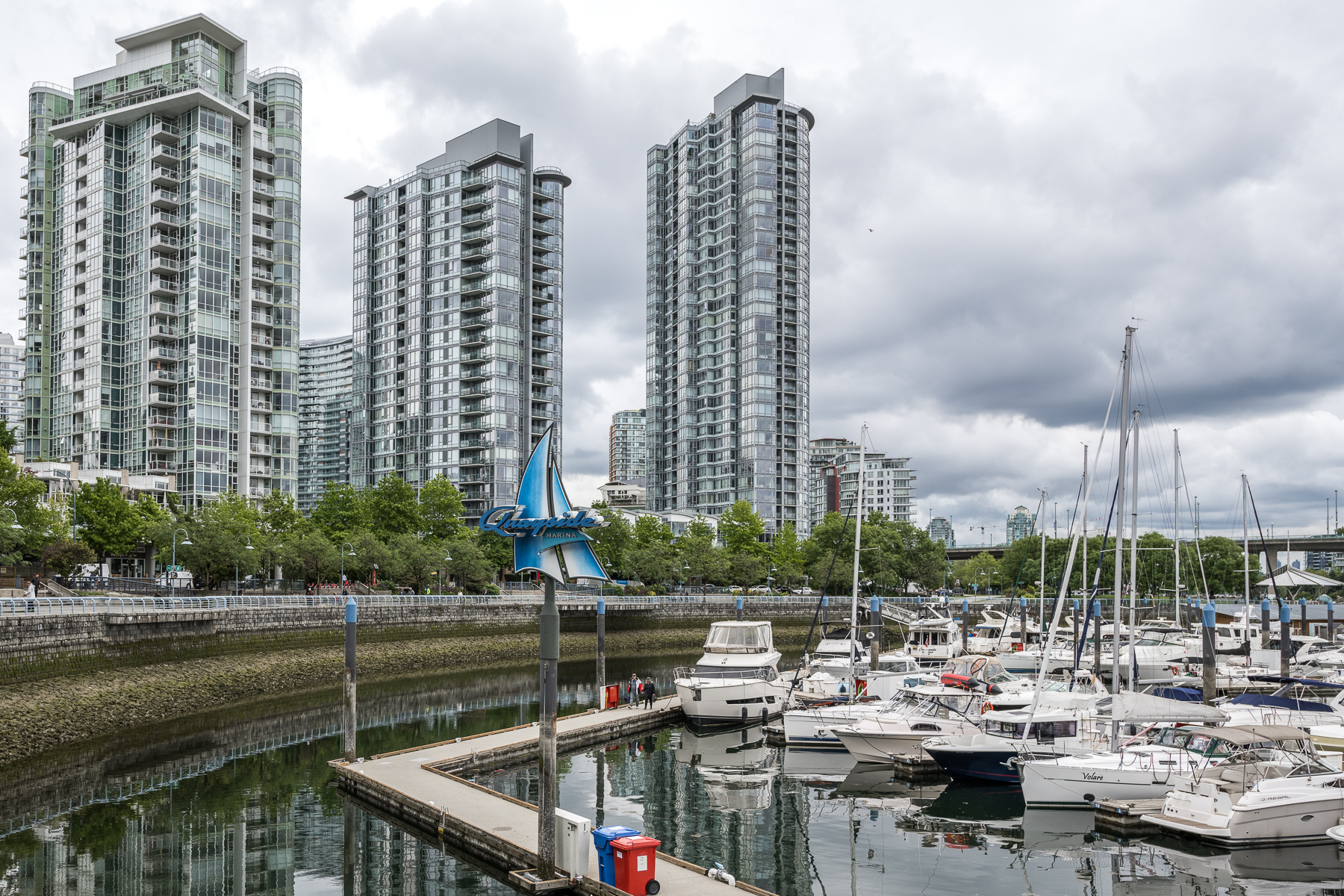 Quaywest building and marina